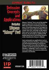 Combat Shaolin Chuan Fa Kung Fu Defensive Concepts DVD Waysun Johnny Tsai